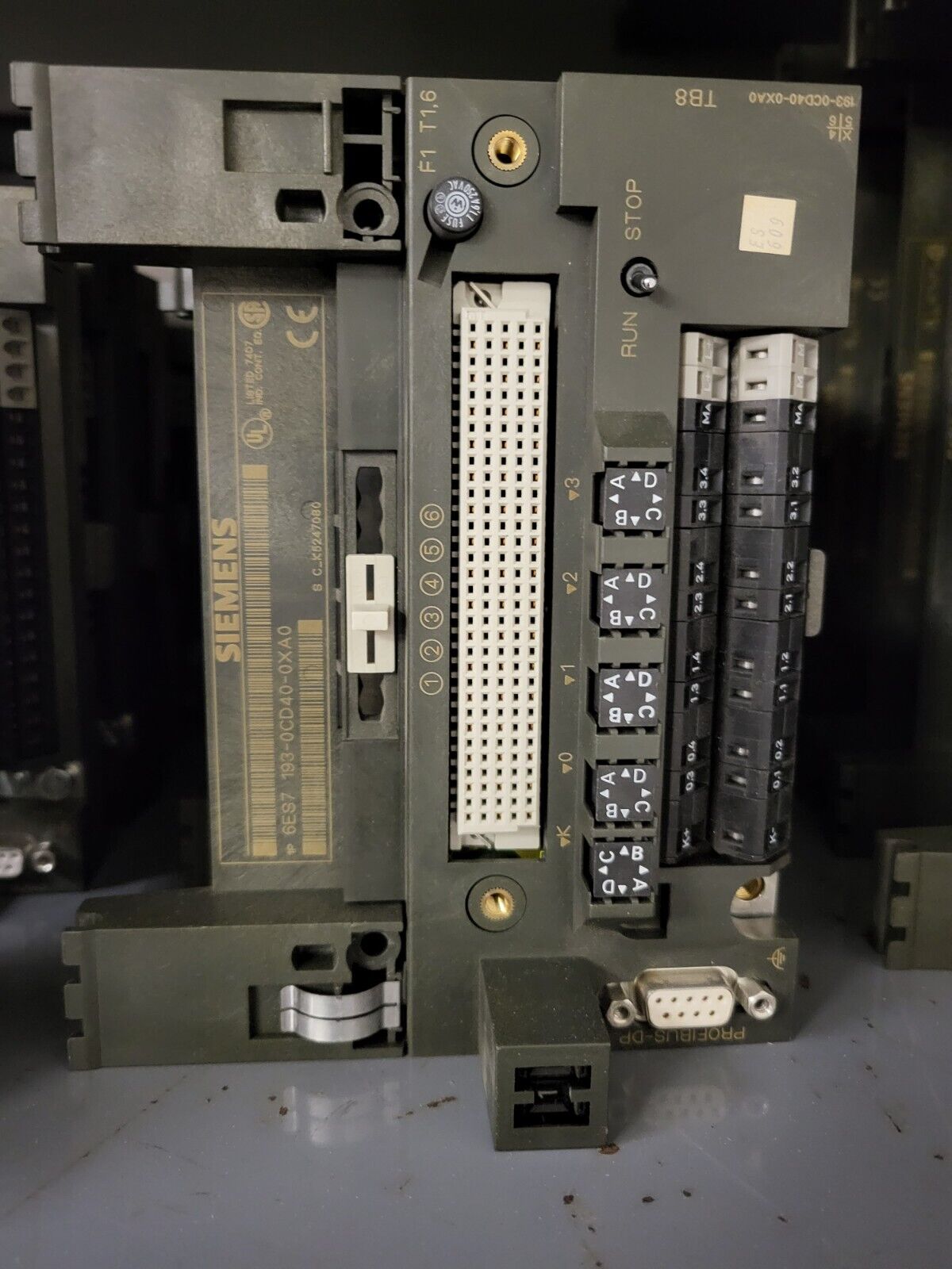 6ES7193-0CD40-0XA0 SIMATIC DP, TB8 terminál blokk (ET 200B), analóg elektronikához