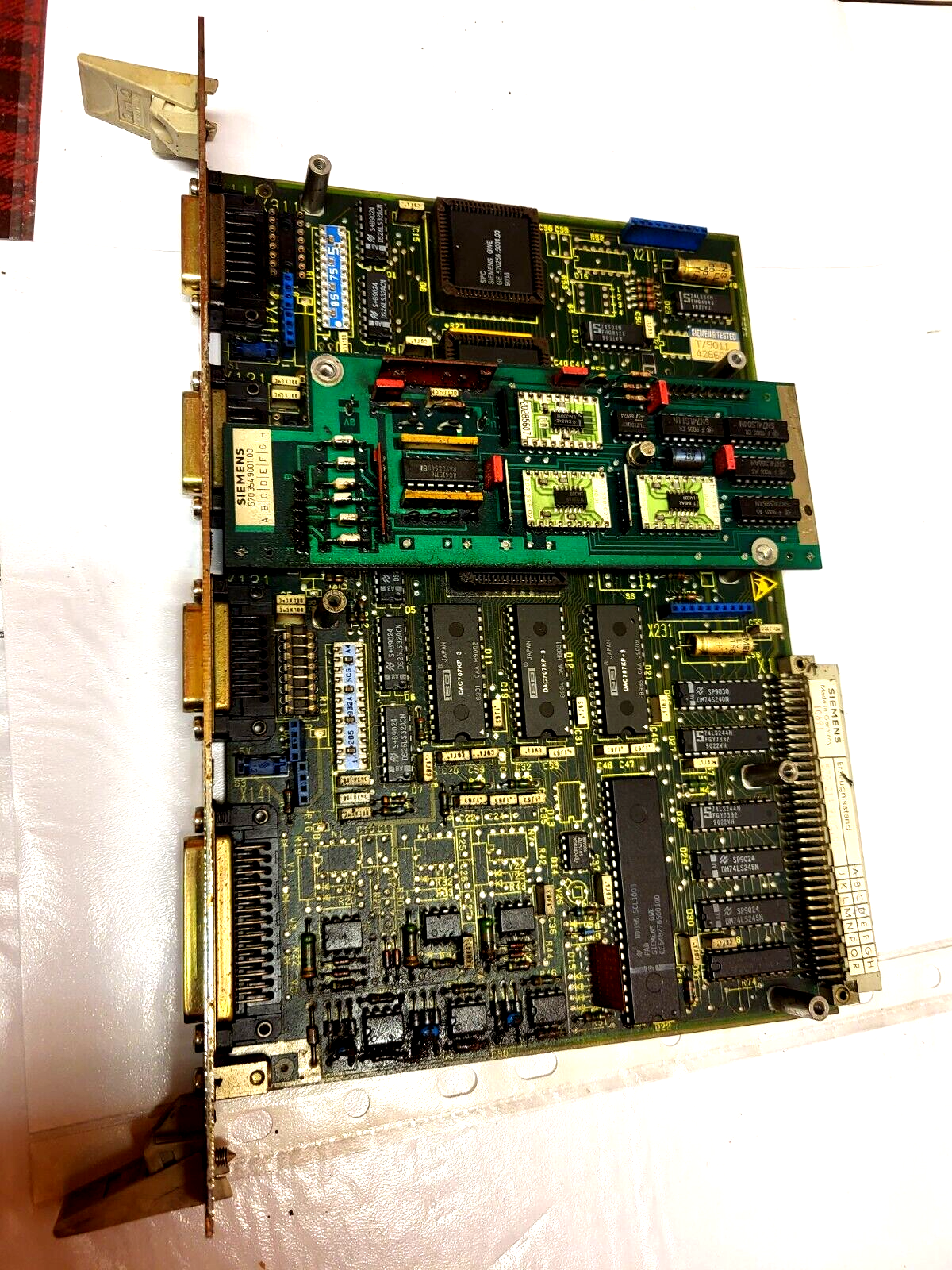 6FX1121-4BF01, SINUMERIK 800 SERVO-INTERFACE BOARD, 40 MM W. 3 X 5-FOLD EXE