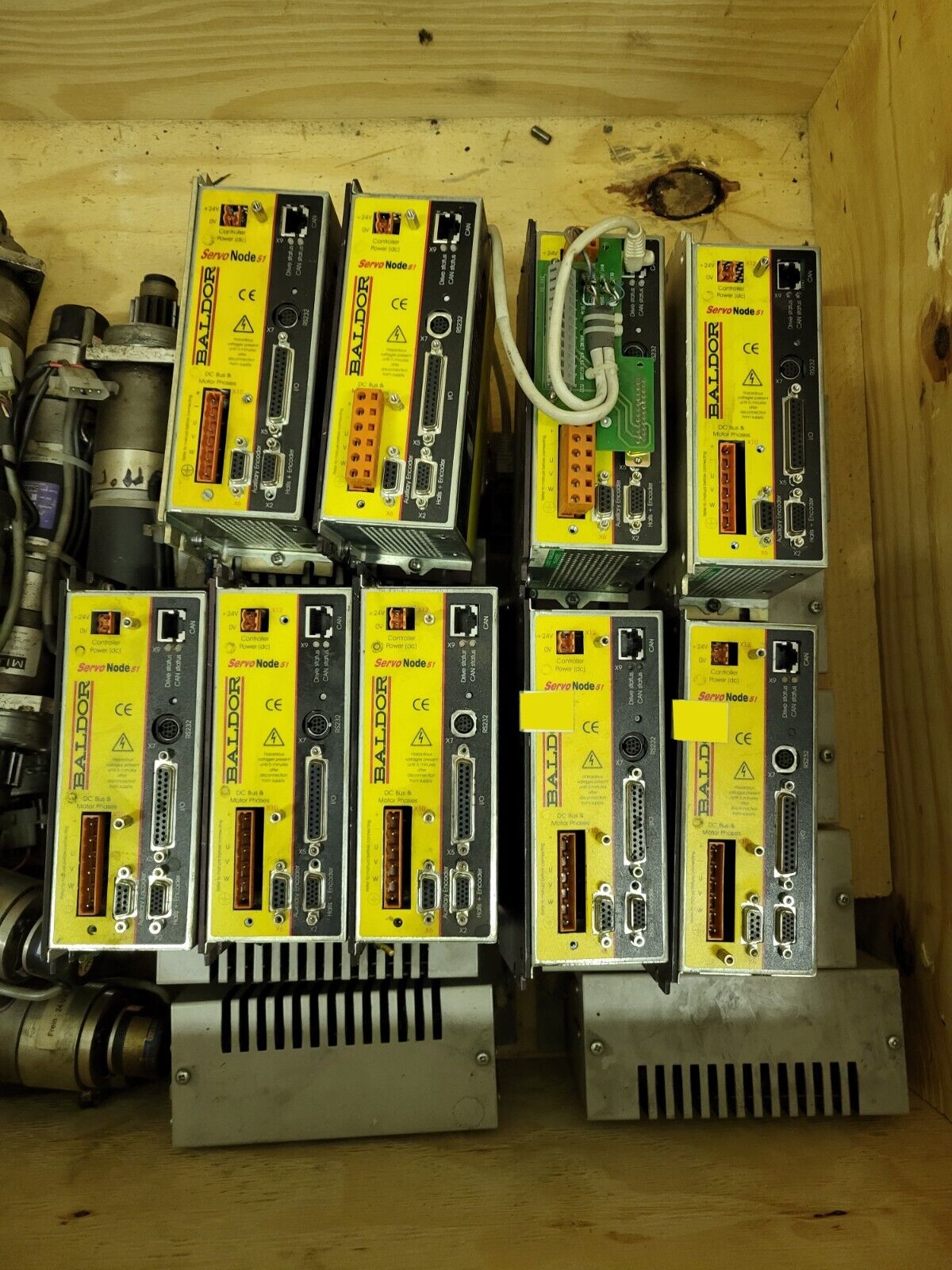 Baldor, Servonode 51, article number SND009-502, single-axis integrated servo drive