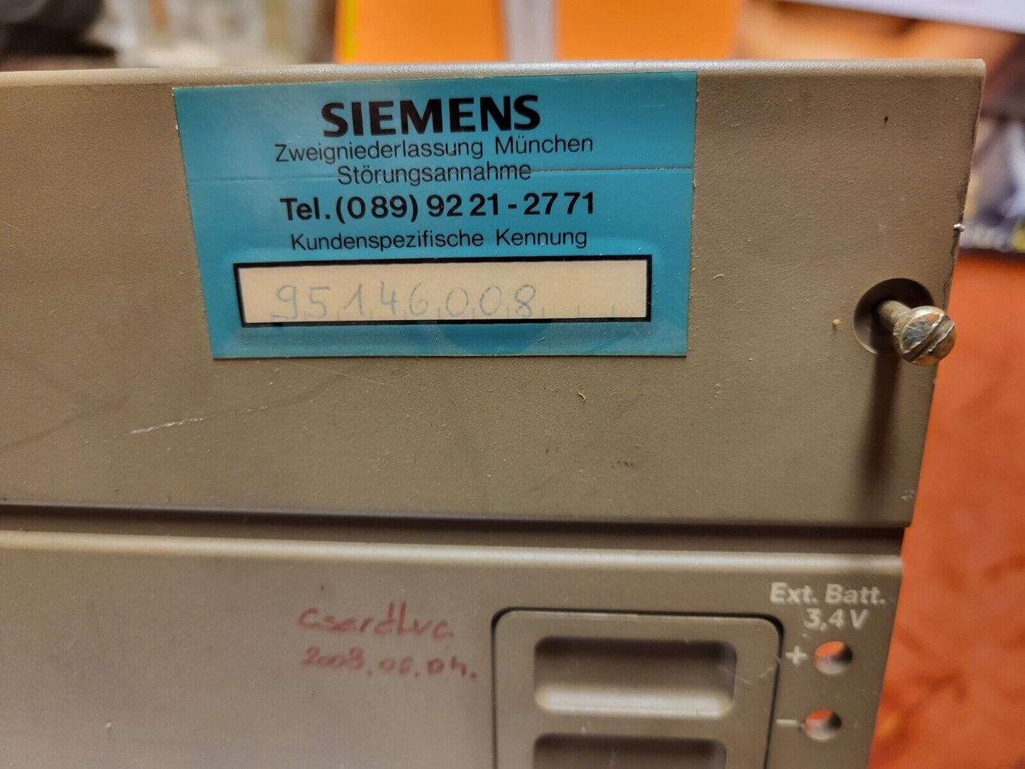 6EW1861-2AC, Siemens, SIROTEC RCM 3S/SINUMERIK 800 Stromversorgungsmodul, 230 VAC/5V, 40A