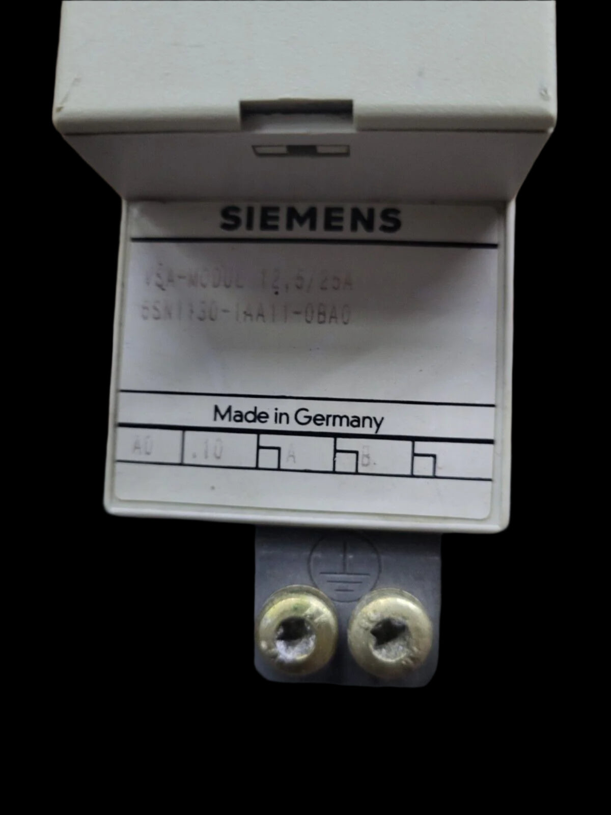 6SN1130-1AA11-0BA0, SIMODRIVE 611-A, VSA-Modul, 12,5/25A