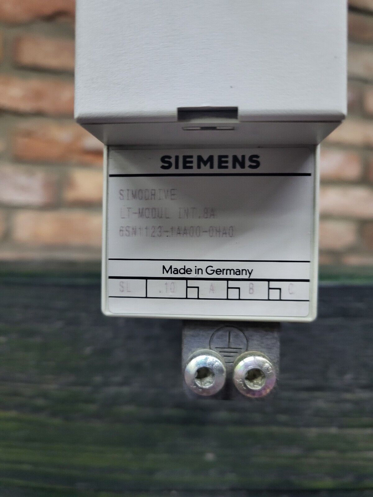 6SN1123-1AA00-0HA0, Simodrive 611 hajtásmodul, 1-tengelyes, 8A