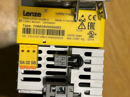 I5DAE155B10010000S, i550 cabinet-sorozat, Lenze vector frekvenciaváltó, 0.55kW