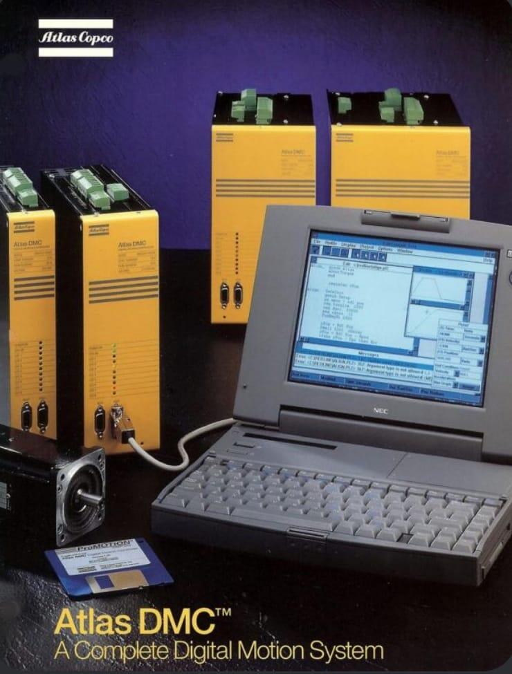 ECT Promotion-Software zur Einrichtung und Inbetriebnahme von Atlas Copco/inMotion DMCservo-Antrieben