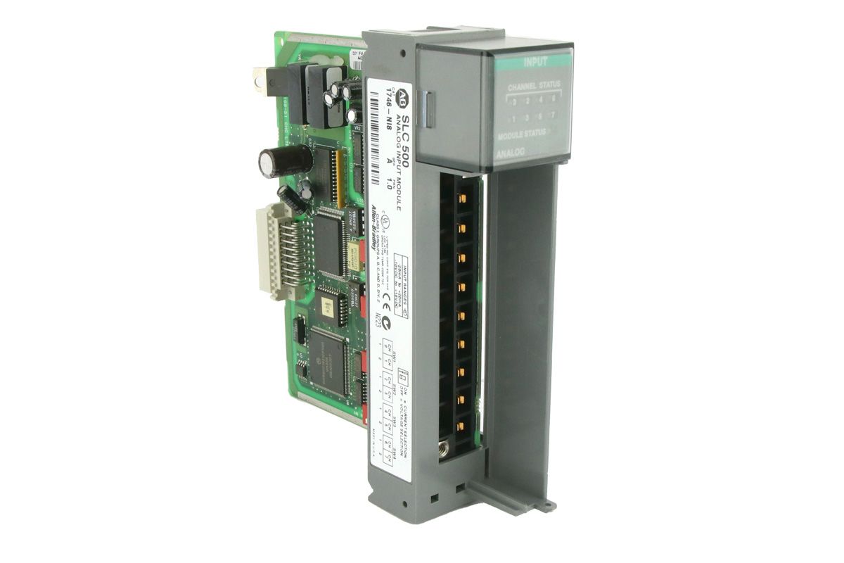 1746-NI8, SLC500, 8-Channel Analog Input Module, Allen-Bradley