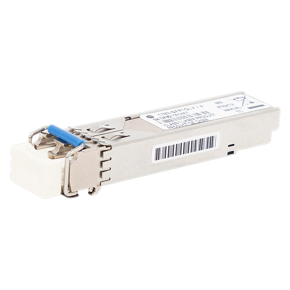 1783-SFP1GLX, 1000BASE-LX Gigabit Ethernet optikai adó-vevő (SFP) modul, Allen-Bradley
