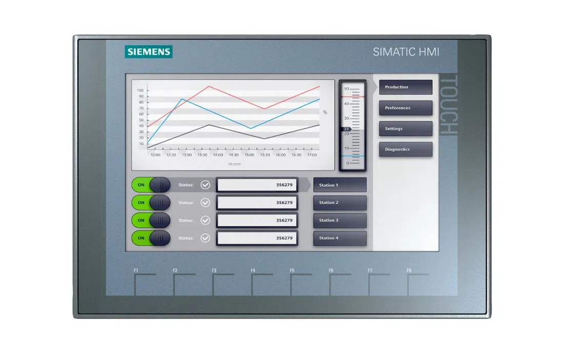 6AV2123-2JB03-0AX0, KTP 900 Basic hmi-panel, Siemens