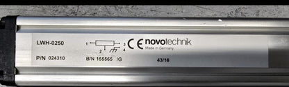 LWH0250, Novotechnik, lineáris jeladó/potméter, 250mm