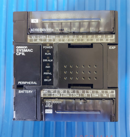 CP1L-L20DR-A, lotNo.170125N, Omron plc, CPU module