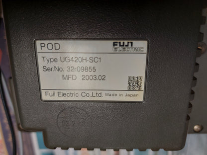Fuji Electric plc-hmi konfig: UG420H-SC1  hmi + NB1U56X-01 plc