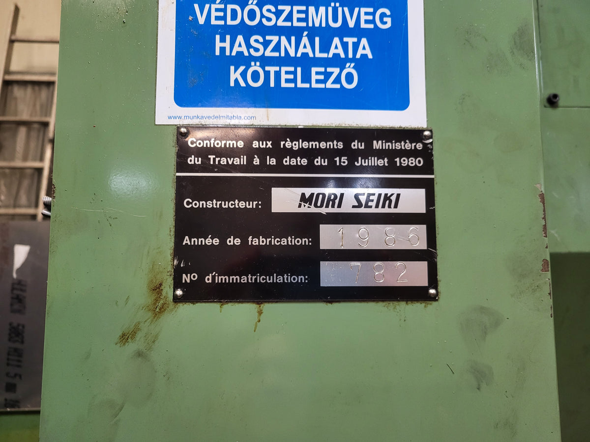 MV-35/40, Mori Seiki háromtengelyes, függőleges megmunkáló központ, leszerelt állapotban