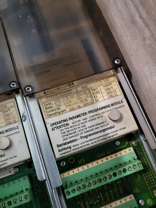 TDM1.2-50-300-W1, 50A, AC servo drive, Rexroth Indramat