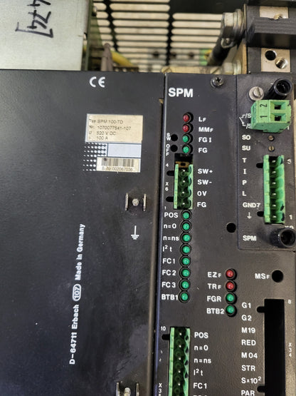 SPM-100 TD, Bosch, (1070077541-107) szervóerősítő orsóhajtás, 100A