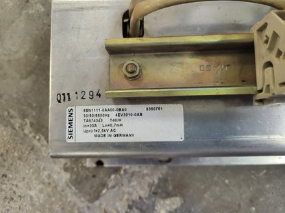 6SN1111-0AA00-0CA1 (+6SN1111-0AA00-0BA0) SIMODRIVE 611 HF REACTOR module, 36kW, UL