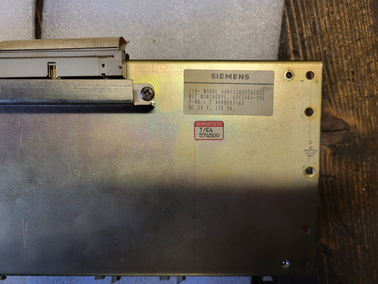 6FC3984-3RA, Siemens, Sinumerik, I/O board