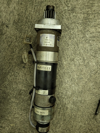 RX120LR1207 Parvex brand, DC servo motor (+ Mijno gear), 0.285Nm