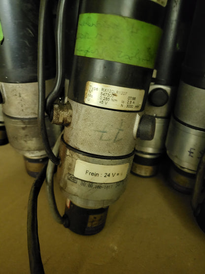 RX120LR1207 Parvex brand, DC servo motor (+ Mijno gear), 0.285Nm