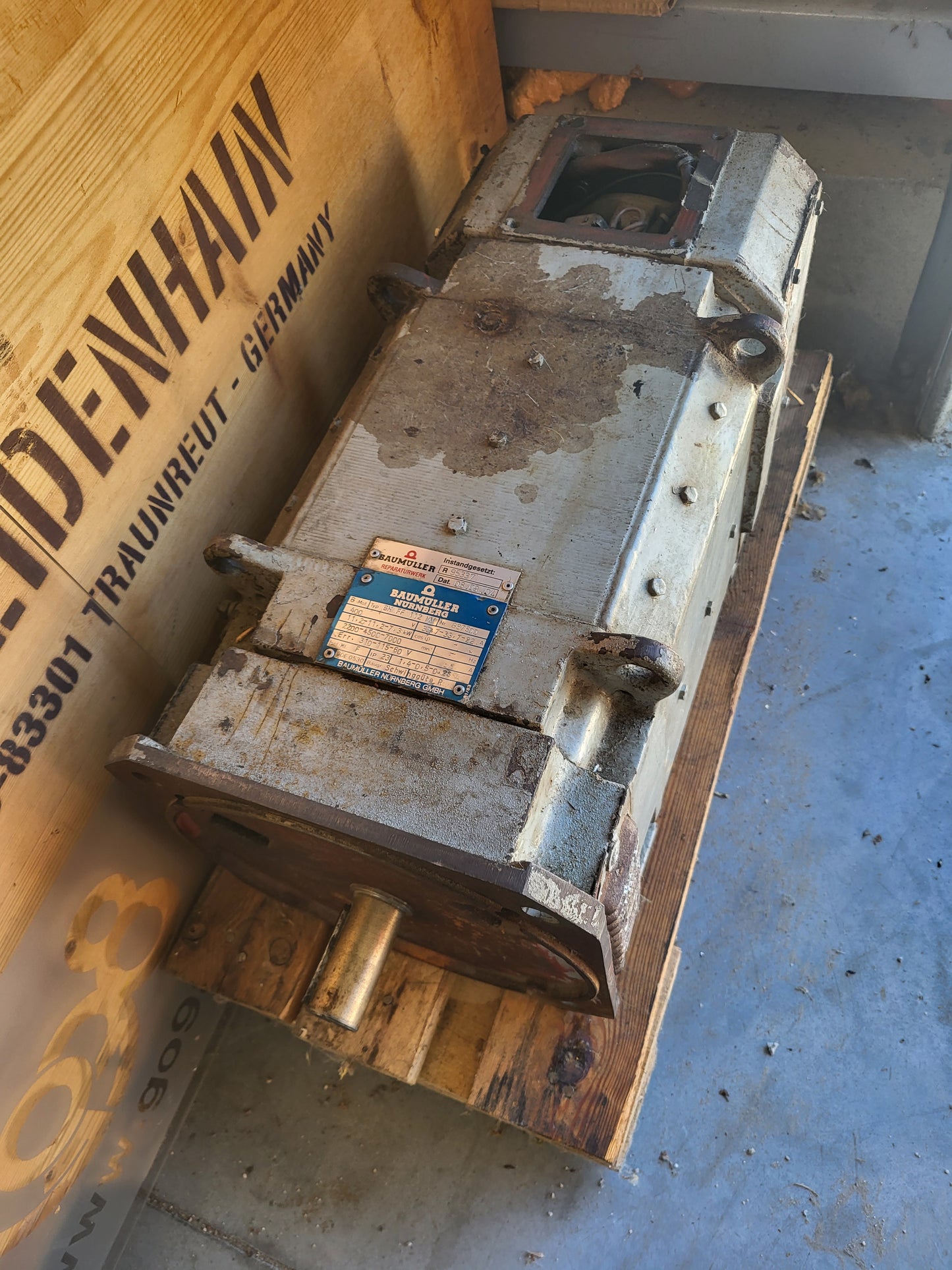 GNAFF 112 MV, Baumüller, DC servo, spindle motor, 11.2-11.2-7.3kW