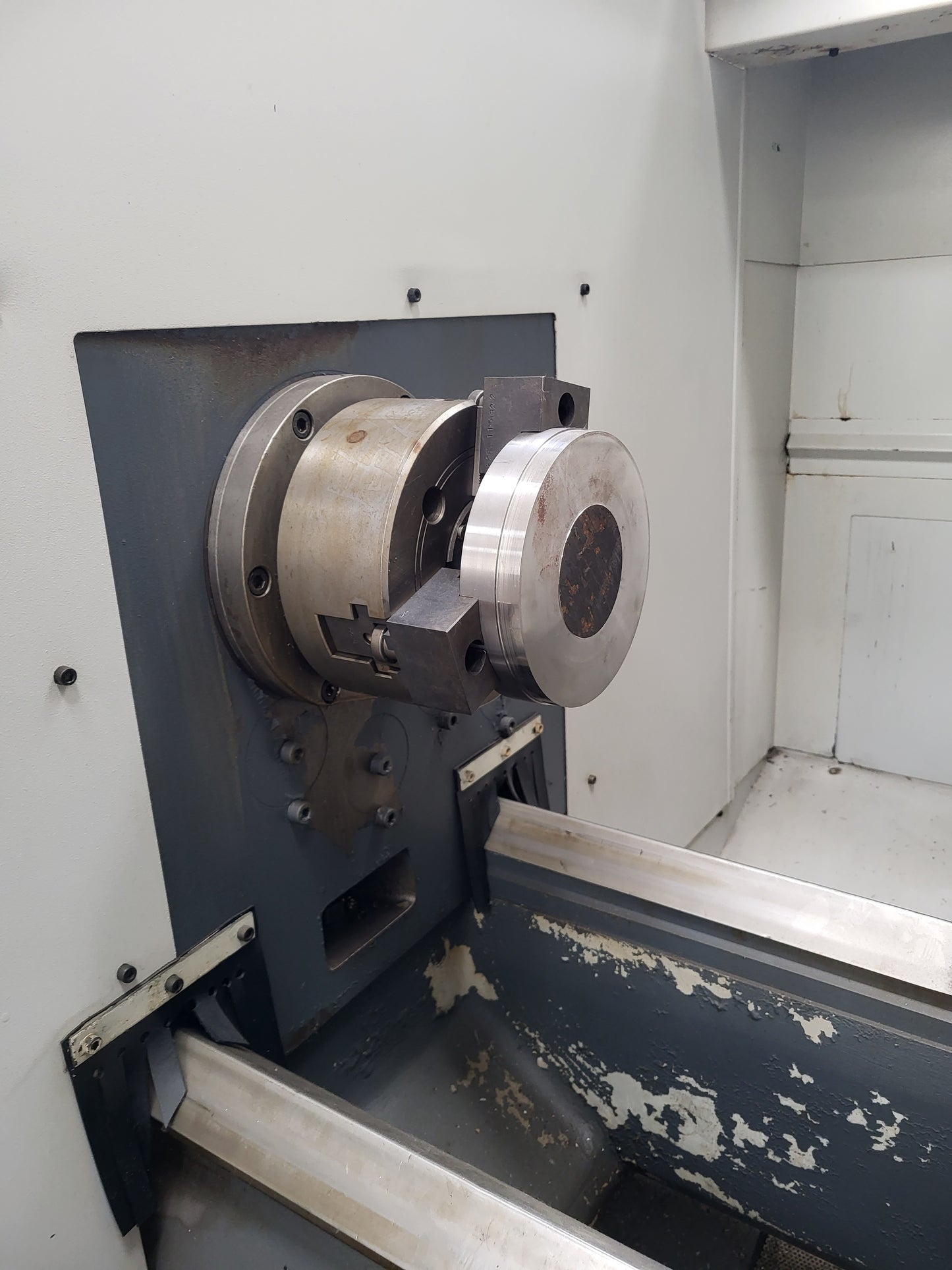 RNF 40/200, 2-Achsen-Drehmaschine, Gildemeister AG., mit Hunor PNC721 Steuerung