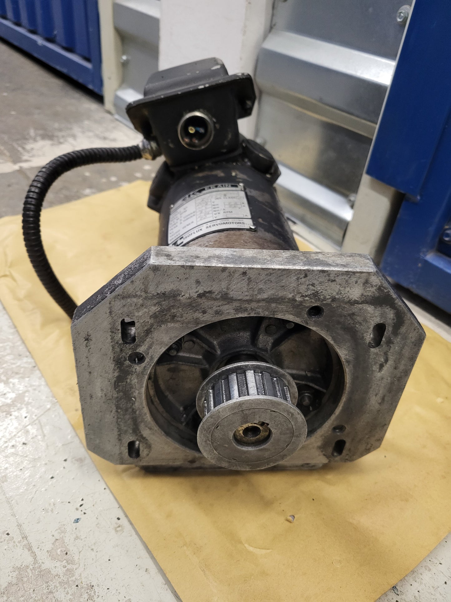 444.2.20.00, Ekain, Isoflux, DC-Servomotor, 4,4 Nm, 7,8 A