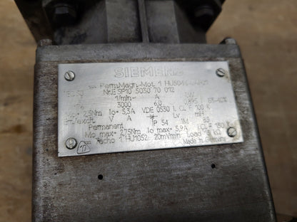 1HU5044-0AF01, Siemens, DC szervo motor, 176V, 6A, 0.895kW