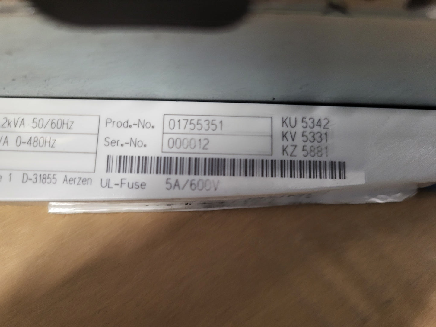 EVS9321-EP, 1,5A, Servopositionsregler, Lenze