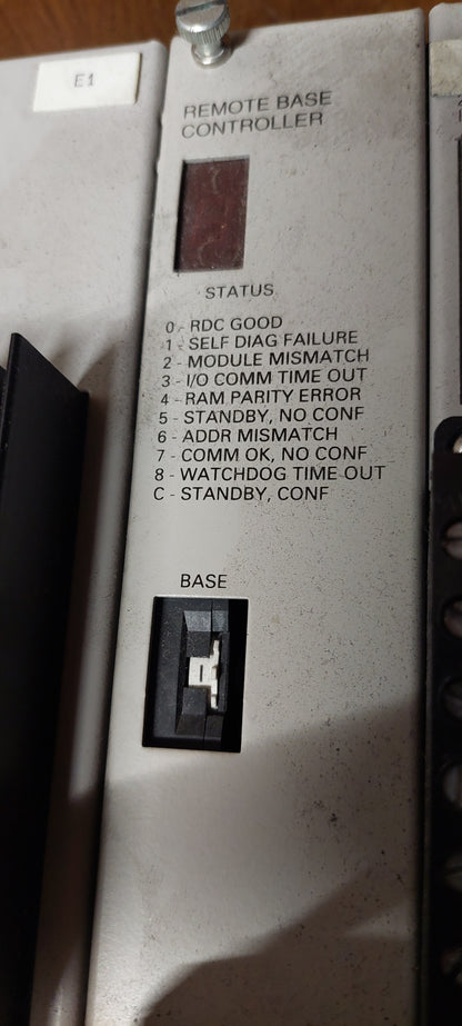 Simatic 505 teljes plc-rack, Siemens, 505-6851-A CPU-val