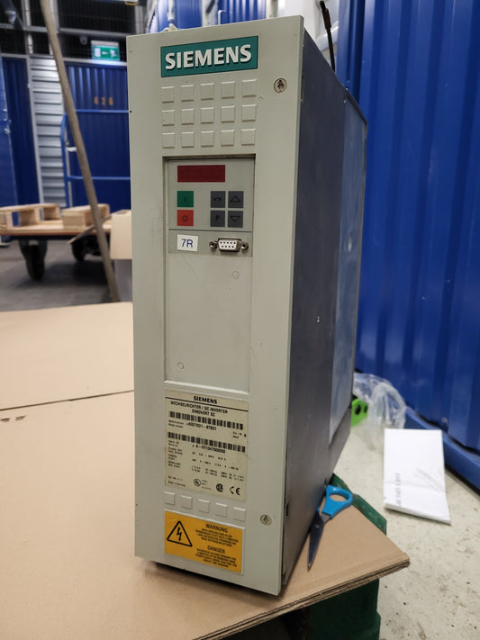 6SE7021-8TB31, Siemens SIMOVERT MASTERDRIVES, inverter, 7.5kW