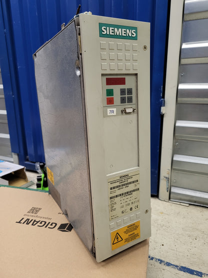 6SE7021-8TB31, Siemens SIMOVERT MASTERDRIVES, inverter, 7.5kW