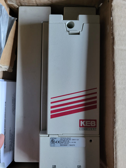 15F5A1E-35GA, 11kW-os frekvenciaváltó, KEB, Combivert F5 Multi