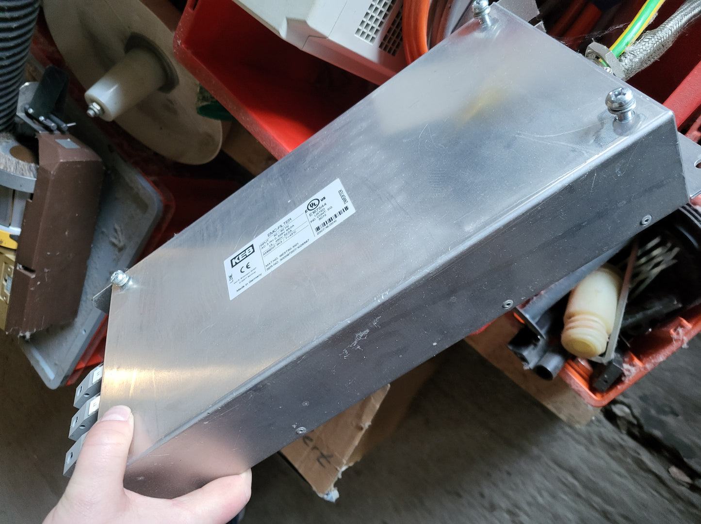 18E5T60-10017261, KEB, EMC interference filter