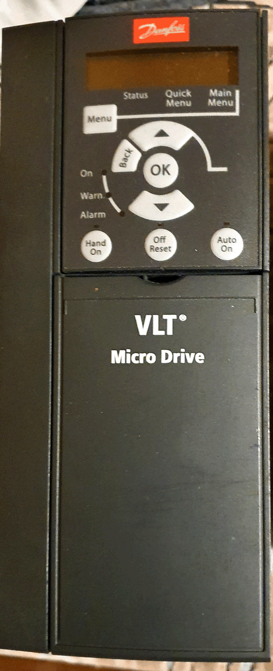 132F0026, 4kW, Danfoss, VLT Micro Drive FC-51, frekvenciaváltó