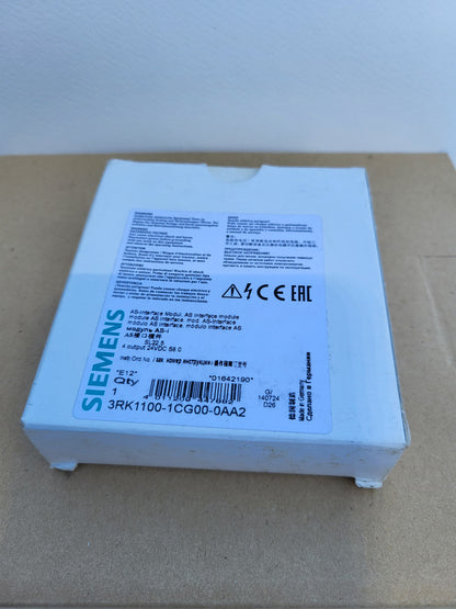 3RK1100-1CG00-0AA2, AS-i SlimLine, interfész modul, Siemens