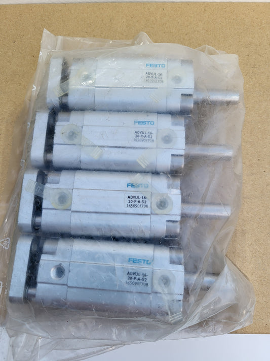 ADVUL-16-20-PA-S2 Compact pneumatic cylinder, FESTO