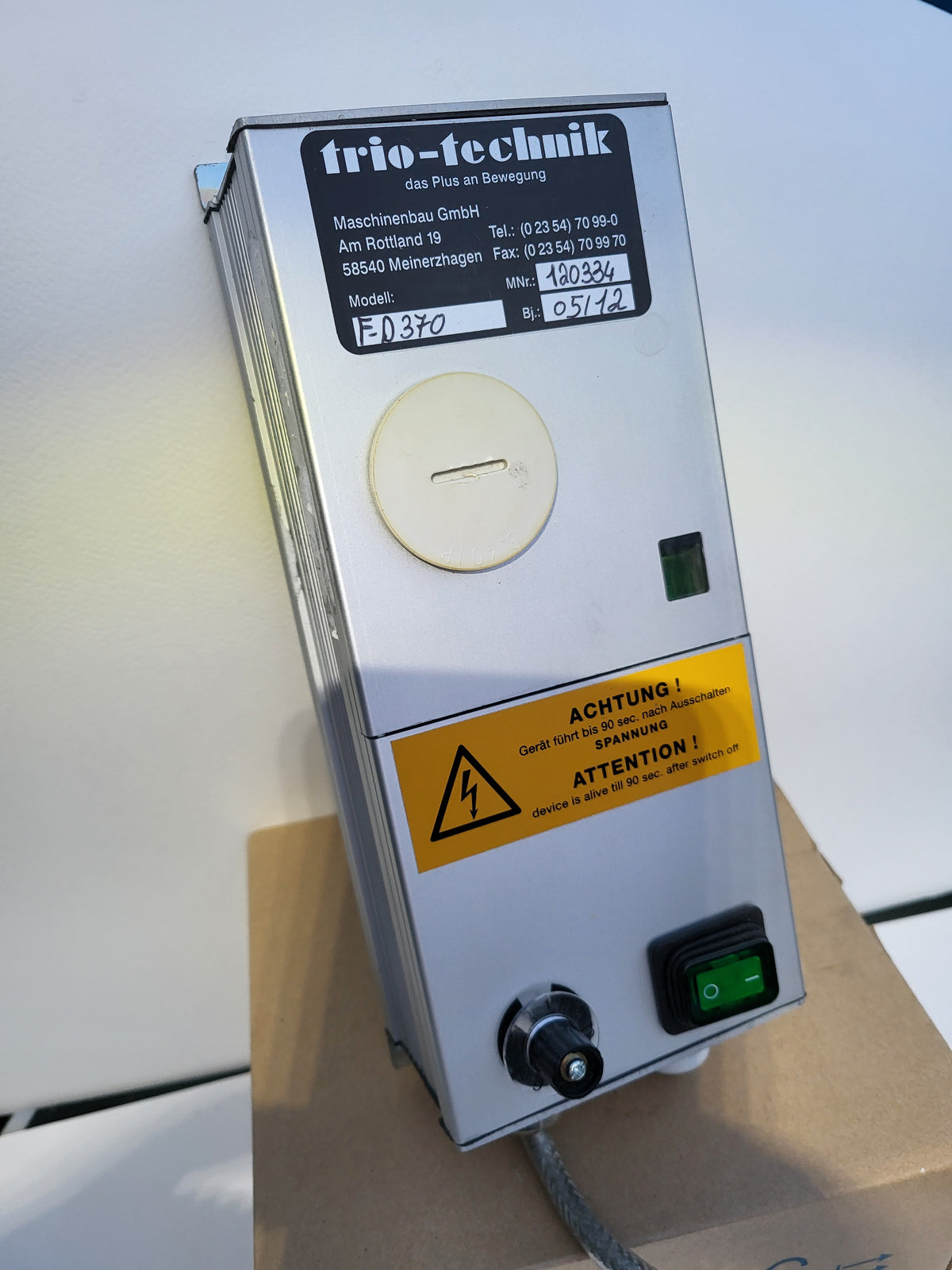 F-D370 elektronikai modul, Trio-technik