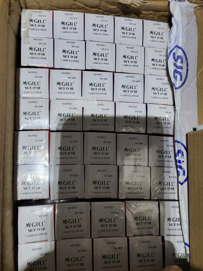 MCF 19 SB, MCGILL bearings
