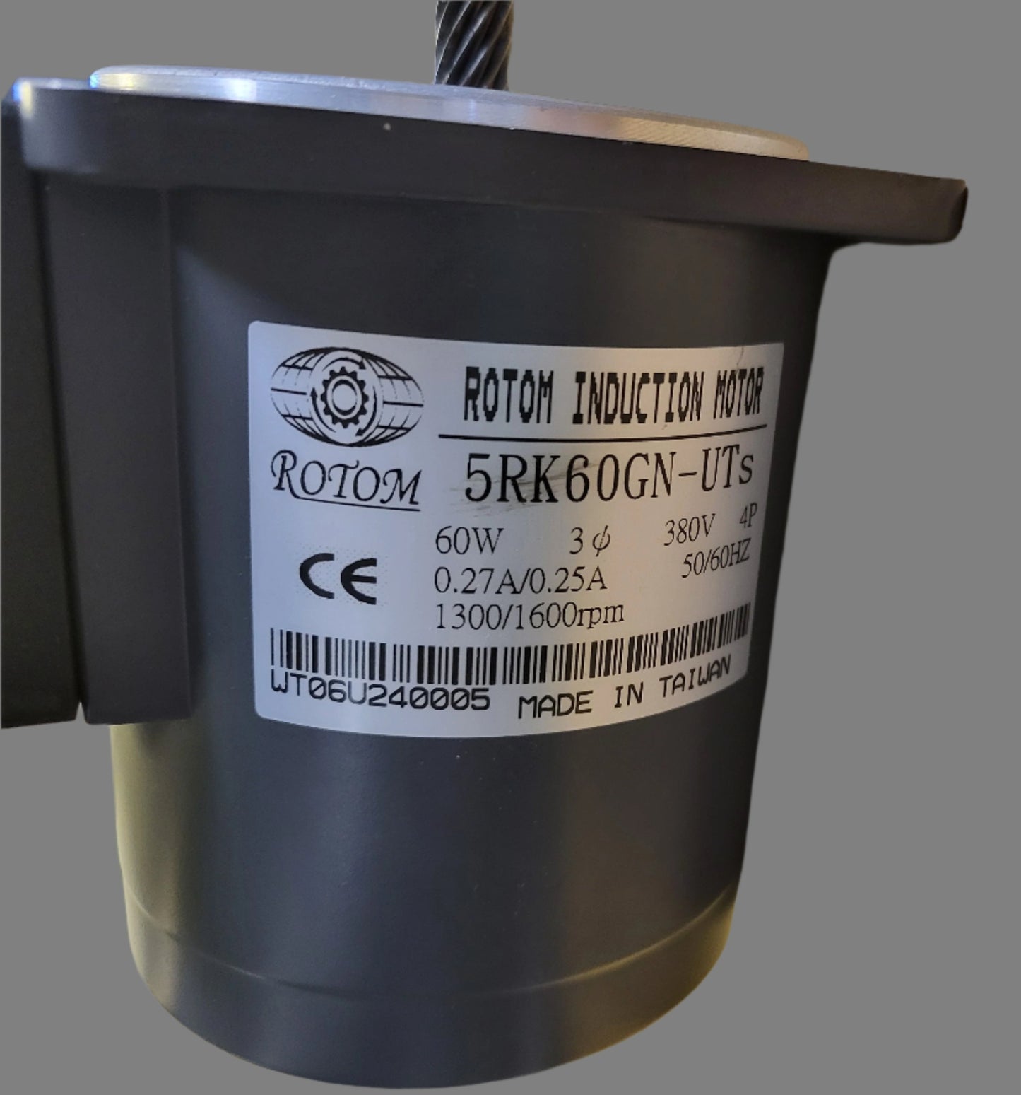 5RK60GN-UTs, Rotom, induction motor, 0.06kW