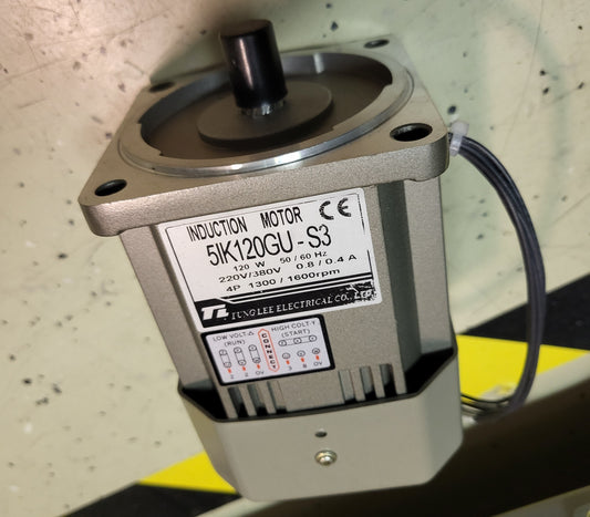 5IK120GU-S3, indukciós motor, 0.12kW, Ling Lee