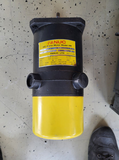 A06B-0641-B005, Fanuc, DC-servo motor, 0.7kW, 2.9Nm, Model OM
