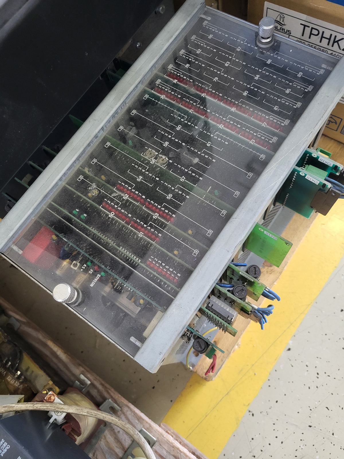 FD-PC 2, PLC rack (vezérlés kártyatartó keret), Grundig Electronic