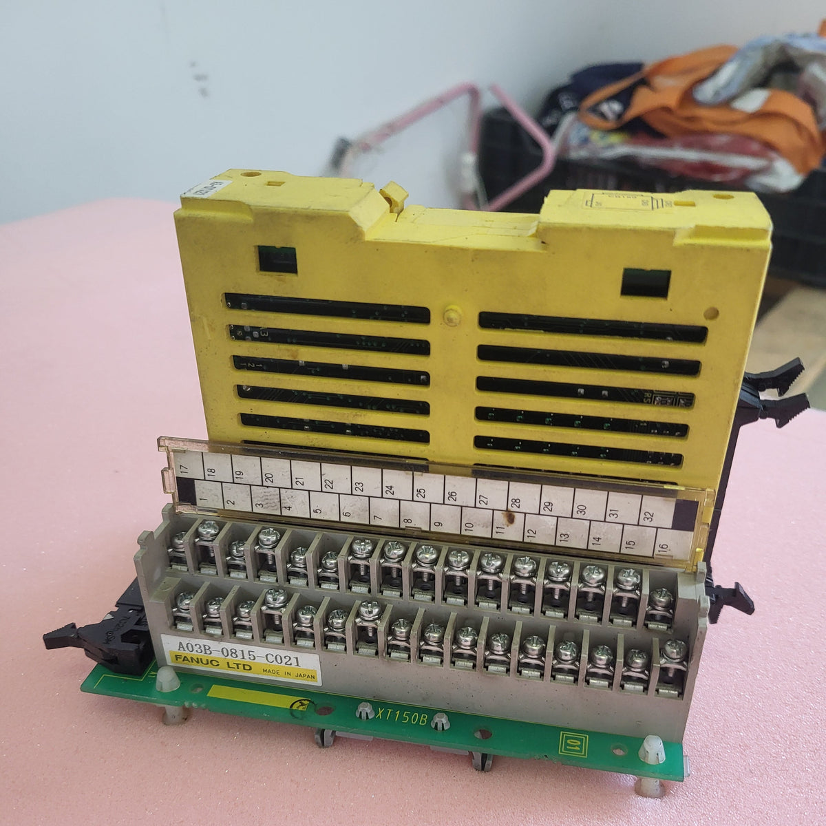 A03B-0815-C021, I/O csatlakozó/elosztó panel, Fanuc