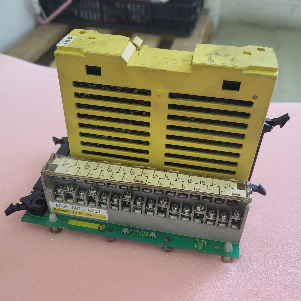 A03B-0815-C021, I/O csatlakozó/elosztó panel, Fanuc