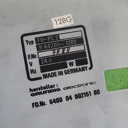 FD-PC 2, PLC rack (vezérlés kártyatartó keret), Grundig Electronic