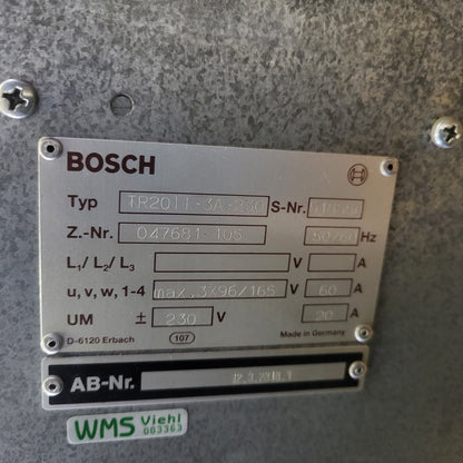 TR2011-3A-230, kártyatartó keret / rack, Bosch