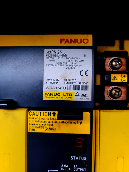 A06B-6140-H026, Fanuc-Netzteil, 29,8 kW