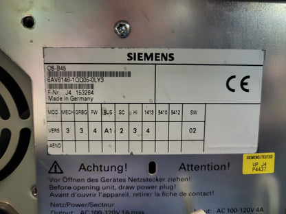 6AV6146-1QQ05-0LY3, Simatic PC RI45, Flexos vezérlő