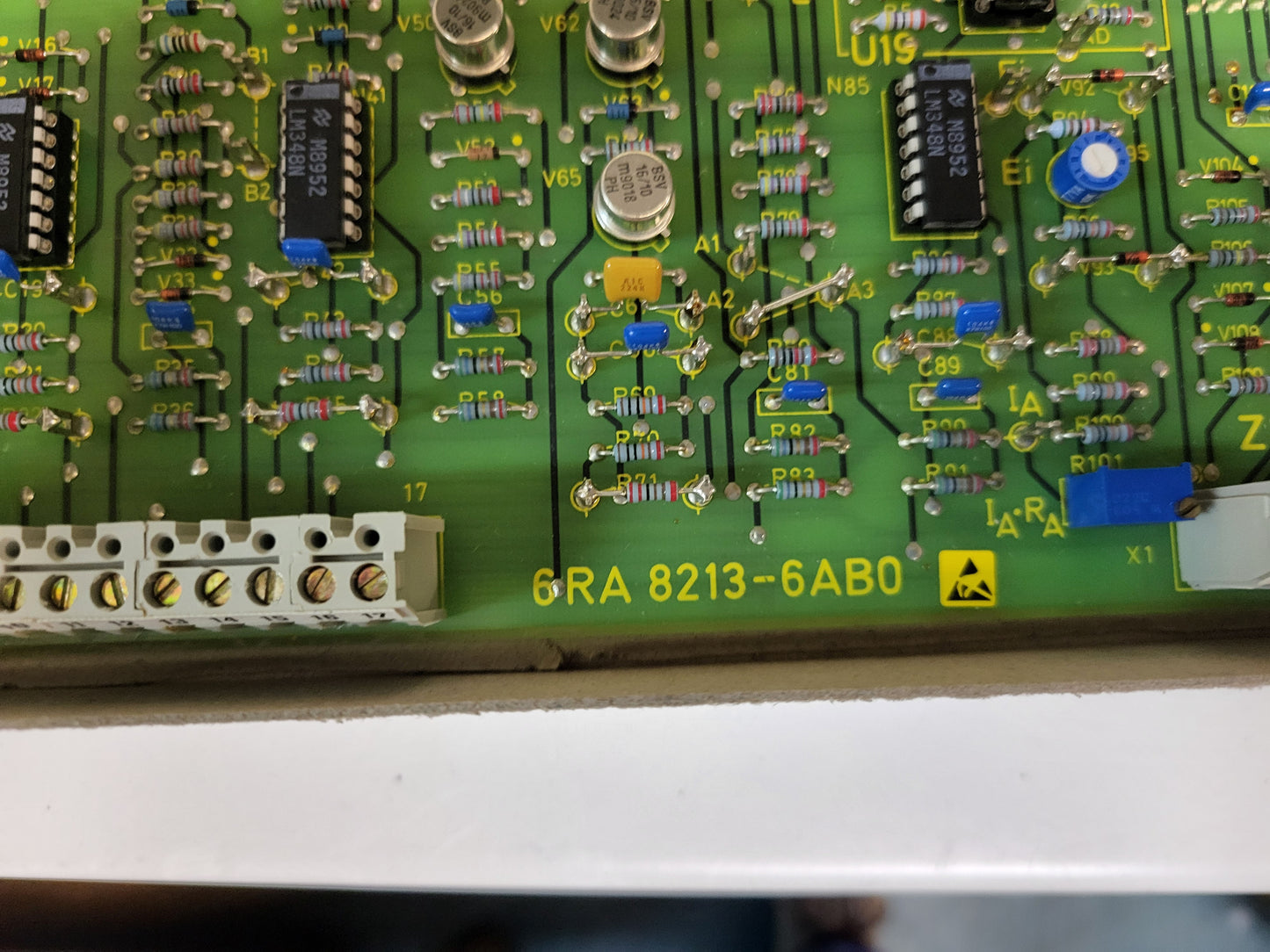 6RA8213-6AB0, Siemens Simoreg kártya, (2) E89110-B2135-C2-A