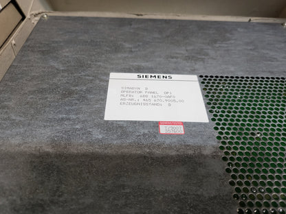 6DD1670-0AF0, SIMADYN D, OPERATOR PANEL, 0P1, Siemens