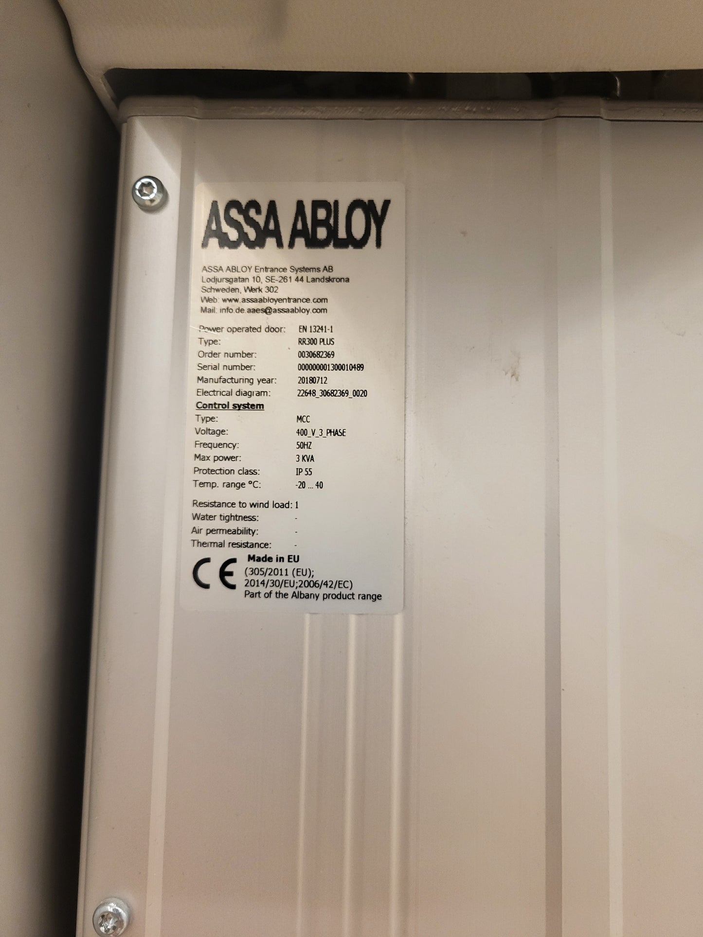 Assa Abloy gate control electronics: repair and sales of RP300, MP300, RR300, RR300 PLUS