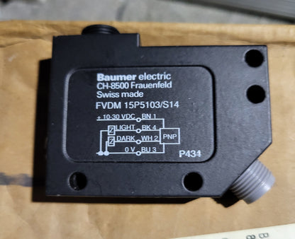 FVDM 15P5103S14, Baumer, optikai érzékelő